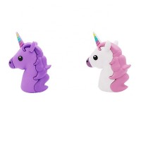 2020 Wholesale Best Price Custom Pvc Cute Unicorn 2600mah Power Bank